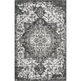 thumbnail image 2 of Rugs.com Jill Zarin Outdoor Collection Rug – 5' 3 x 8' Charcoal Gray Flatweave Rug Perfect For Bedrooms, Dining Rooms, Living Rooms, 2 of 9
