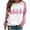 Pink D, variant on Christmas Sweatshirts for Women Size S-5XL Xmas Tree Graphic Ugly Christmas Sweatshirt Womens Long Sleeve Crewneck Sweatshirts Sale 2023 Fall Winter Loose Fit Tops Sweater qILAKOG