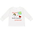 thumbnail image 3 of Inktastic Someone in North Carolina Loves Me Boys or Girls Long Sleeve Toddler T-Shirt, 3 of 5