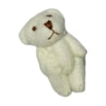 thumbnail image 2 of Mini oso de peluche Hugo articulado accesorio artesanal regalo de boda, 2 of 10