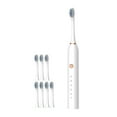 thumbnail image 2 of Toothbrush, Toothbrush With 8 Brush Heads, Smart 5-speed Timer Toothbrush IPX65, 2 of 7