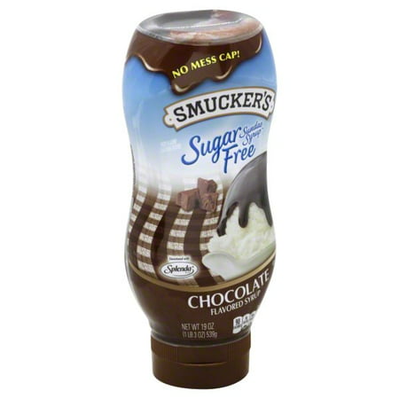 Smucker's Sundae Sugar-Free Chocolate Flavored Syrup, 19