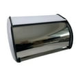 thumbnail image 3 of Fiocias Bread Box Multipurpose Bread Bin with Roll Lid Bread Keeper Bread Storage Holder White, 3 of 9