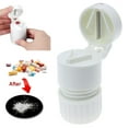 thumbnail image 5 of Quality Pill Cutter Powder Crusher Grinder splitter Medicine Storage Box US Ship, 5 of 10