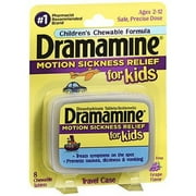 Dramamine Motion Sickness Relief for Kids Grape Flavor (Pack of 3)