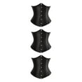 thumbnail image 2 of maskred Corset à Lacets pour Femme et Confortable Noir S 3Set, 2 of 6