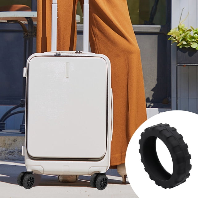 Suitcase Silica Gel Protective Cover Trolley Case Silent Universal Wheel Cover Wheel Noise Reduction Caster Protective Cover Can Increase Wear Resistance
