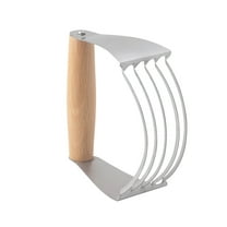 Mrs. Anderson’s Baking Professional 5-Blade Pastry Cutter and Dough Blender, Stainless Steel Blades with Wood Handle