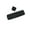 Black, variant on Headband and Wristband Combo 100% Terry Cloth, White