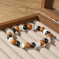 thumbnail image 4 of Stone Bracelet for Women Men, Adjustable Elastic String Beaded Bracelet, Handmade Boho Style Unisex Stretch Jewelry with Natural Gemstones for Daily Wear, 4 of 6