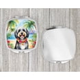 thumbnail image 4 of Tibetan Terrier Luau Compact Mirror 2.75 in x 3 in, 4 of 4