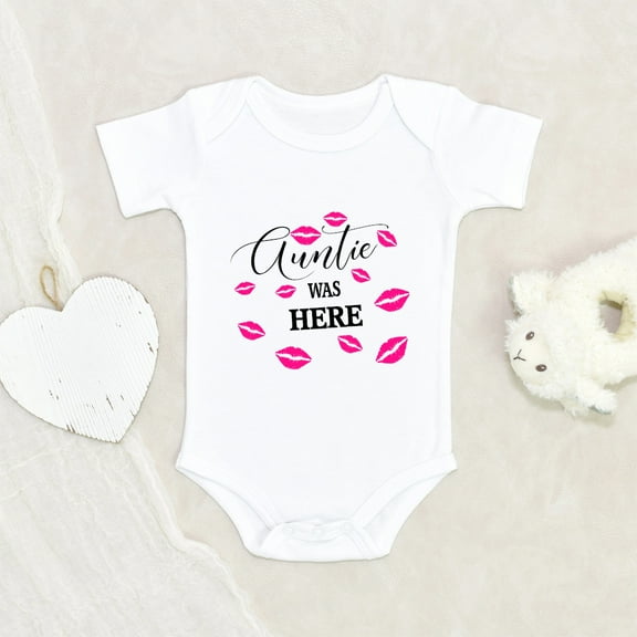 Auntie Baby Clothes - Auntie Kisses Baby Clothes - Cute Baby Clothes - Auntie Was There Clothes