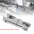 thumbnail image 2 of ISURE MARINE 316 Stainless Steel Boat Anchor Swivel Connector 6-8mm, 2 of 5