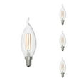 thumbnail image 1 of Bulbrite Lot de (4) Ampoules LED CA10 2700K 4,5w Filament, 1 of 1
