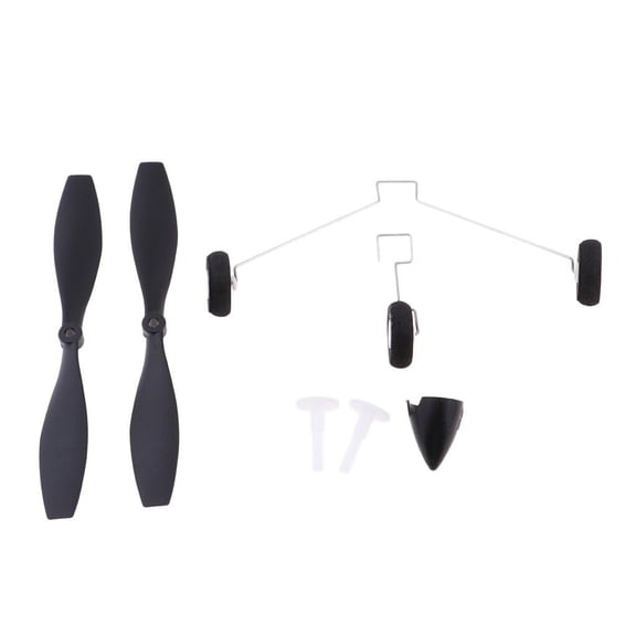 Recambios de aterrizaje Zulema para WLtoys F949 color negro