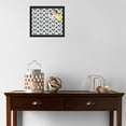 thumbnail image 3 of PinPix 15x13 Custom Cork Bulletin Board Floral design Deconstructed Floral Poster Board Has a Fabric Style Canvas Finish, Framed in Floral design Deconstructed Floral, by ArtToFrames (PinPix-206), 3 of 5