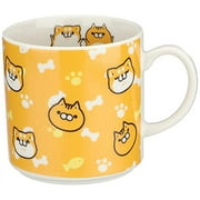 LINE Creators Official Mug 350ml "Bonless Dog and Bonless Cat" Made in Japan LIN13-11