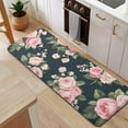 thumbnail image 5 of Pioneer Flower Floral Print Pattern Kitchen Rug Mat,Kitchen Runner Rugs Non Skid Washable,Decorative Kitchen Floor Mats for Kitchen,Sink,Laundry,17"x47.2", 5 of 7