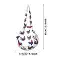 thumbnail image 3 of Tong Chicken Rooster Catching With Closure Long Strap & Exquisite Chicken Print Handheld For Chicken Outdoor Travel, 3 of 6