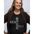 thumbnail image 2 of Mothers Day Gift Mom TShirts for Women T Shirts Mom Mother Shirt Women T-Shirt 3X-Large Black, 2 of 6