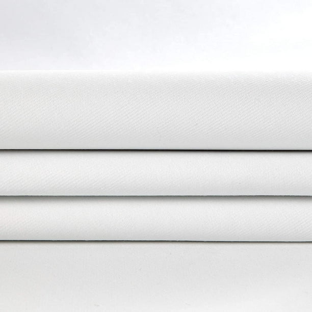 Forro para cortinas Sedona Designz Inc., opaco, 137 cm de ancho, blanco