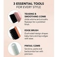 thumbnail image 4 of Kitsch Detail & Define Styling Brush Set 3PCS Hair Tools, 4 of 6