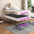 Dual Cal Box Spring CAL KING Box Springs,9-inch heavy-duty metal mattress foundation,Easy ...