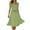 Green, variant on Patlollav Plus Size Womens Dress Summer Bandage Dot Print Casual Short Sleeve Dresses