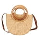 thumbnail image 2 of Bolso con asa superior bolso de ratán pequeño portátil tejido a mano a prueba de decoloración para mujer para viajes de playa para mujer ANGGREK Otros, 2 of 8