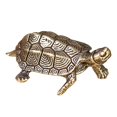 thumbnail image 1 of 1 pieza de adorno de tortuga de la longevidad para mascotas de té, decoración de tortuga de la longevidad para escritorio (dorado), 1 of 2