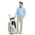 thumbnail image 6 of DTWOOO Men's Quarter Zip Golf Pullover Men Mock Neck Sweatshirts Dry Fit Long Sleeve Performance Wicking 1/4 Zip Pullover, 6 of 8