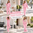 thumbnail image 5 of Jsaierl Women's 2 Piece Outfits Long Sleeve Pullover Sweatshirt Jogger Pants Sweatsuit Lounge Sets Fall Outfits for Women 2026, 5 of 9
