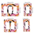 thumbnail image 2 of Yayeee Rocker Switch Wall Plate 3-Gang 6.5"x4.6" Home Decorative Outlet Cover, Swirling Circles, 2 of 6