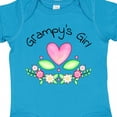 thumbnail image 4 of Inktastic Grampy's Girl Heart Flowers Girls Baby Bodysuit, 4 of 5