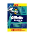 thumbnail image 1 of Maquinilla de afeitar desechable Gillette Sensor2 Plus (paquete de 52) para hombre, 1 of 8