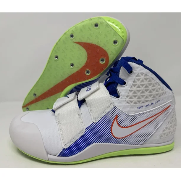 Ni - ke Ni - ke Air Zoom Javelin Elite 3 Track & Field Spikes White Men Size 9 AJ8119-102