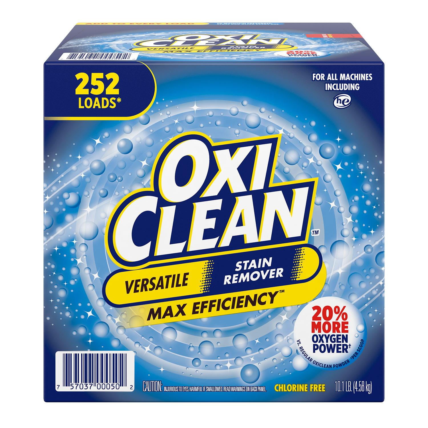OxiClean Max Efficiency Stain Remover 252 Loads Walmart com