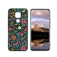thumbnail image 1 of Bohemian-Bright-Colorful-Foliage-Boho-Pretty-Floral-Art-22 Phone Case, Degined for Moto G Play 2021 Case Men Women, Flexible Silicone Shockproof Case for Moto G Play 2021, 1 of 1