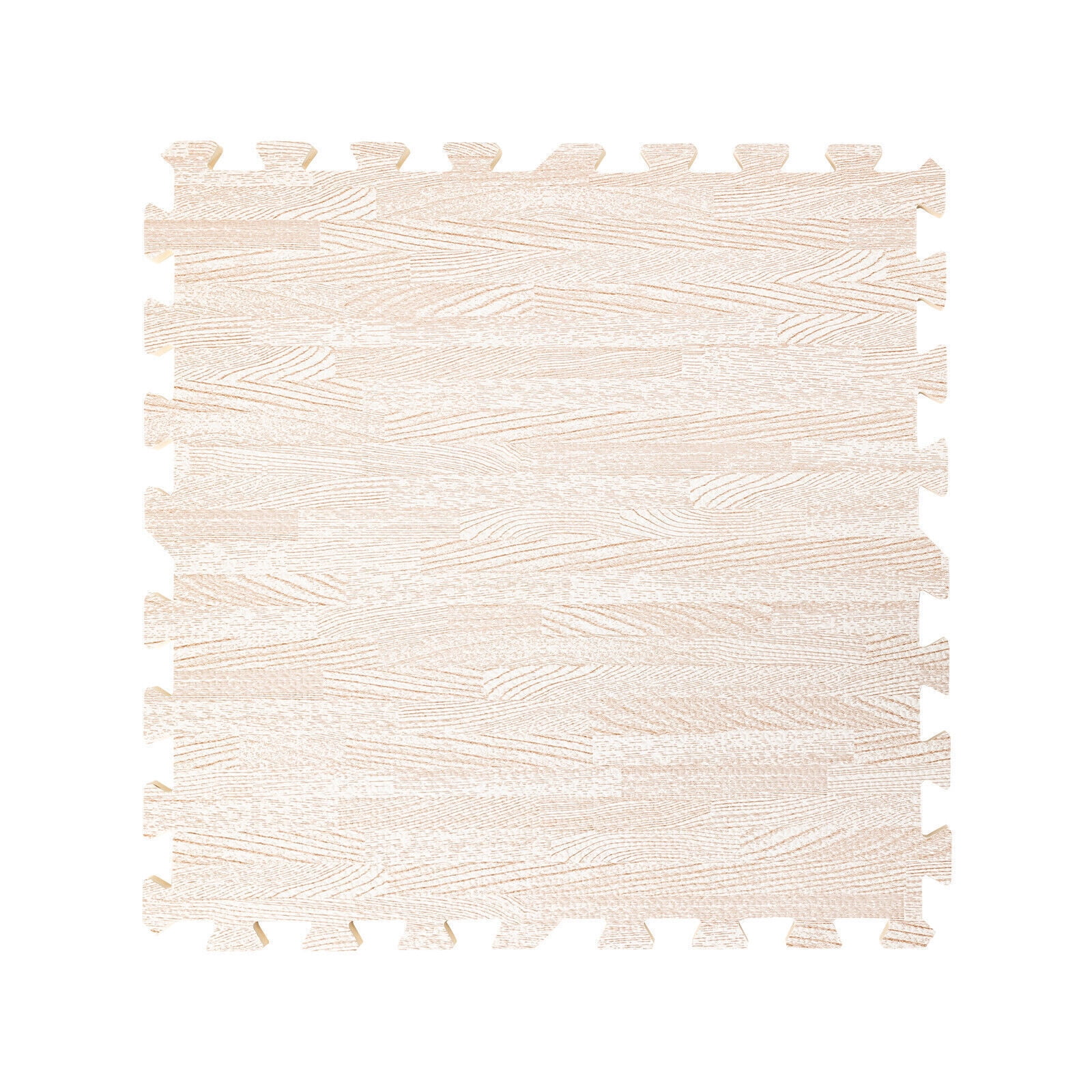 25pcs Square Wood Grain Foam Tiles, Patchwork Foam Mat, Joint Floor Mat 24*24*0.4inch
