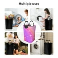 thumbnail image 6 of XMXY Rainbow Romantic Love Rectangular Laundry Basket Organizer , Collapsible Folding Tall Clothes Hampers For Laundry With Handles, 6 of 6