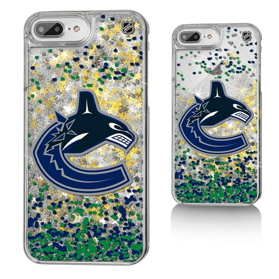 Vancouver Canucks iPhone Confetti Glitter Case