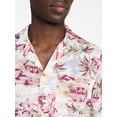 thumbnail image 4 of George Men's Relaxed Fit Printed Camp Shirt with Short Sleeves, Sizes S-3XLT, 4 of 5