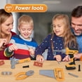 thumbnail image 5 of Flooyes Kids Boys Tool Set,STEM Education Learning Toys with Tool Box for Toddlers Ages 3-6, Birthday Christmas Gifts for Boys.(Yellow), 5 of 6