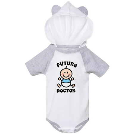 

Inktastic Future Doctor Gift for Boy Gift Baby Boy Bodysuit