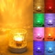 thumbnail image 3 of Lámpara de Proyección de Ondas de Agua Cristal con 16 Colores, Control Remoto, Luz Ambiental para Dormitorio y Sala - Efecto Relajante, 3 of 7