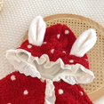 thumbnail image 5 of Xyant Baby Wear Hoodie Cape Poncho Coat Spring Autumn Winter Car Seat Jacket Outwear for 1-3 Year Girls (Red,3-12 Months), 5 of 8
