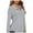 Gray, variant on LAJPXKHY Workout Tops for Women Long Sleeve Yoga Pullover Tops Tennis Athletic Sports Collared Shirts