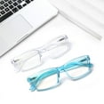 thumbnail image 2 of JOSCHOO 2 Pack Progressive Multifocal Reading Glasses Men Women Blue Light Blocking Reader, 2 of 4