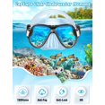 thumbnail image 2 of Set de Equipamiento para Buceo con Snorkel Zenoplige - Máscara, Aletas y Snorkel para Adultos, 2 of 7