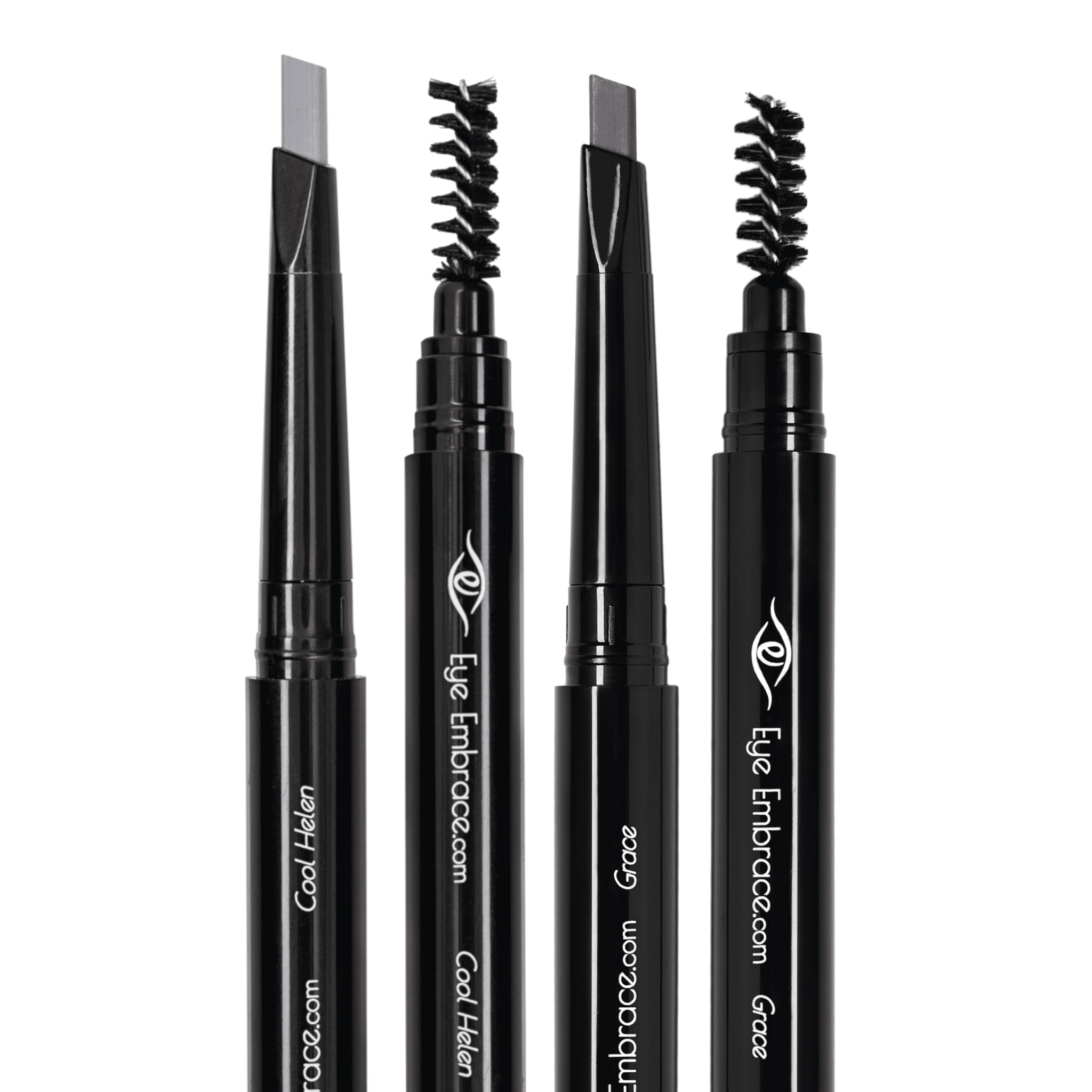 Eye Embrace Cool Light & Medium Gray Eyebrow Pencils Cool Helen